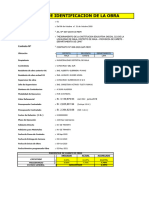 Ficha de Identidad de La Obra