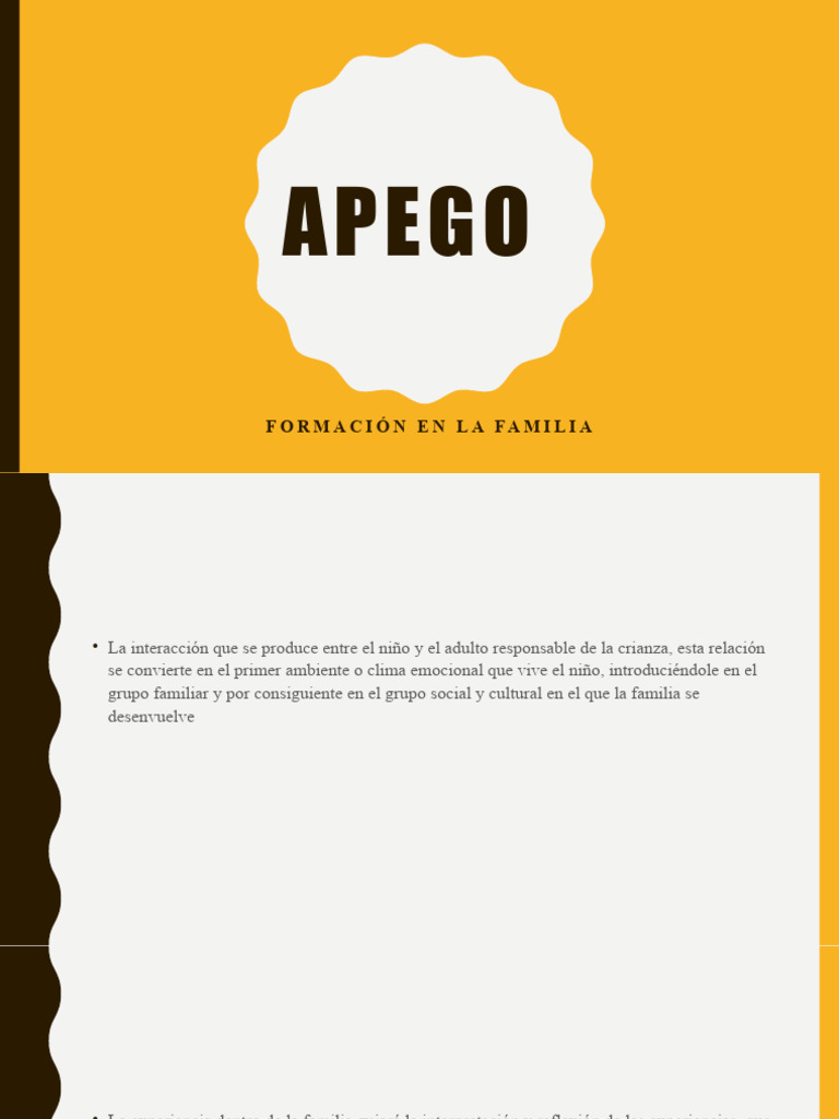 Teoría del Apego en la Familia | PDF | Teoría de apego | Adultos