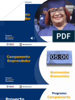 Bienvenida Taller Espíritu Emprendedor G1