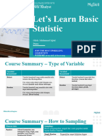 Case 3. Introduction To Statistic