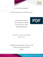 Fase 2 - Lenguaje Algebraico