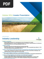 Download Chesapeake Investor Presentation October 2011 by Randall West SN71343495 doc pdf