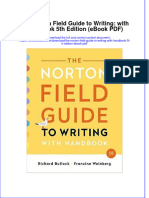 The Norton Field Guide To Writing With Handbook 5Th Edition PDF Full Chapter