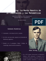Alan Turing La Mente Maestra de La Computacion y Las Matematicas