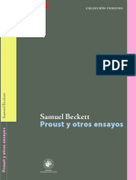Beckett, Samuel - Proust y Otros Ensayos - (Por Ganz1912)
