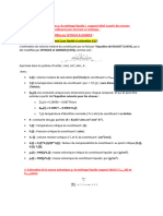 Equation de RACKETT Modifiée Par SPENCER