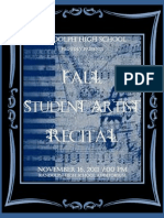 RHS Fall Student Artist Recital 2011
