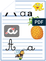 حروف اللغة الفرنسية جاهزة للطباعة PDF