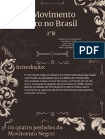 Movimento Negro No Brasil