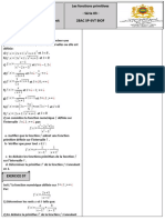 Les Fonctions Primitives