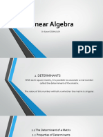 Linear Algebra Determinant1