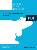 Bebras Solutions Guide 2023 R2 Secondary