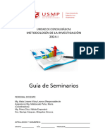 Guã - A de Seminarios - Metodologã - A - 2024-1