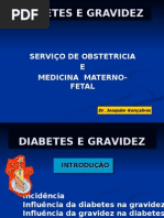 Diabetes e Gravidez