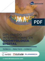 Brochure Diplomado Internacional de Odontologia Digital 2024