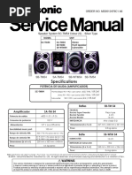 Panasonic Sa-Tm54 Mini Combo