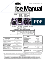 Panasonic Sa-Tm54 Mini Combo