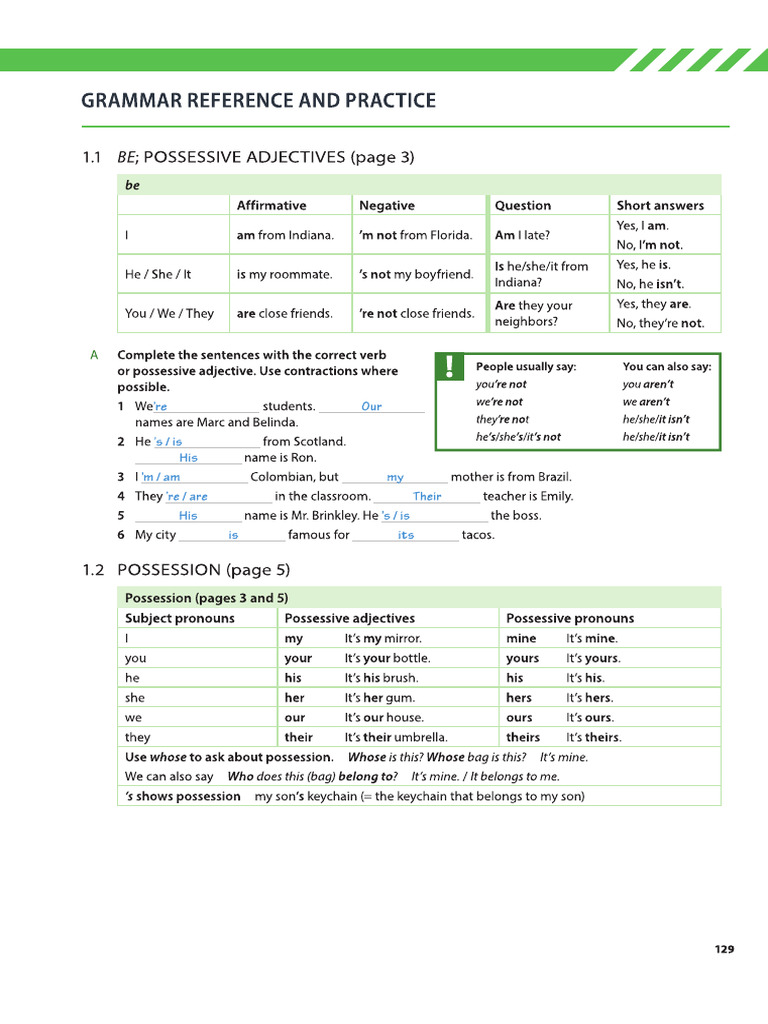Grammar Reference and Practice | PDF