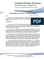 R.A. #037-2023-Mdn-Alc - de Portafolios de Proyectos - Gobierno Digital