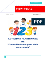 11 de Marzo Matemática