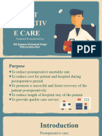 Presentation Postop Care