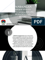 Catatan APEKSI Atas UU Cipta Kerja Bidang Pemanfaatan Ruang Final