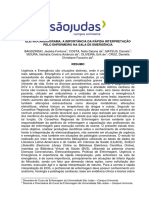 Eletrocardiograma - A Importância Da Rápida Interpretação Pelo Enfermeiro Na Sala de Emergência