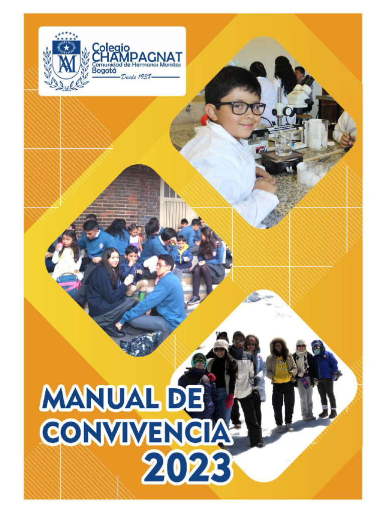 Manual de Convivencia Final2023 | PDF | Educación de la primera ...