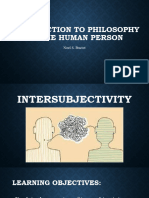 Inter Subjectivity