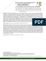 Alternative Substrates in The Production of Seedlings of Flamboyant and Ipe-Mirim