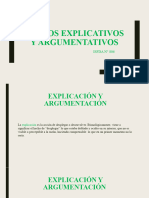 Textos Explicativos y Argumentativos