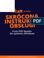 Foxit PDF Reader - Quick Guide