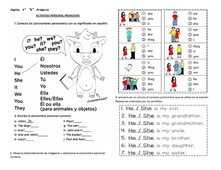 - pron. personal | PDF