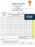 Planilha Pontução Unidade Semanal