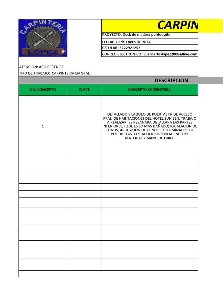 Ppto Ing Manuel Sun Sen Puertas PDF
