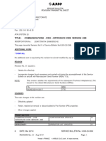 Title: Communications - Cids - Introduce Cids Version - 59B: Service Bulletin Revision Transmittal Sheet