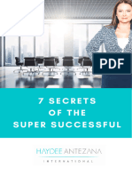 7 Secrets of The Super Successful Author Haydee Antezana