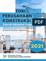 Direktori Perusahaan Konstruksi Daerah Istimewa Yogyakarta 2021