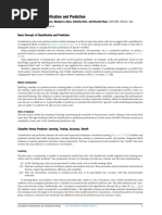 Data Mining Classification and Prediction