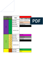 Horario 2 Trimestre