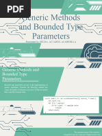 GENERIC METHODS BOUNDED TYPES PARAMETERs