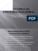 Epist. Moral 3 - Visão Geral Da Epistemologia Moral