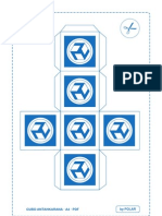 Plantilla Cubo Antah Azul