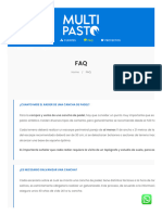 FAQ - Cancha de Padel