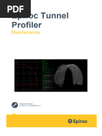 9852 2164 01d Maintenance Instructions Epiroc Tunnel Profiler