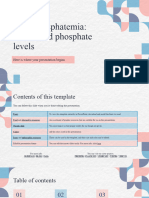 Hypophosphatemia - Low Blood Phosphate Levels by Slidesgo