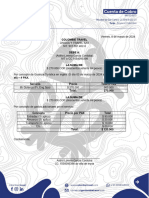 Formato Cuenta de Cobro - Colombie Travel (2024)