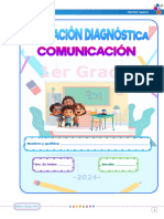 Evaluación Diagnóstica - Comunicación 2024 - Editora Quipus Perú