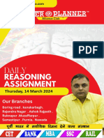 14-Mar-24 19PWMH Career Planner-Daily Reasoning Assignment-E