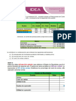 Tarea 6 Presupuestos